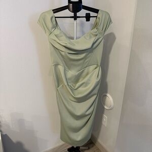 ASOS Light Green Mini Dress